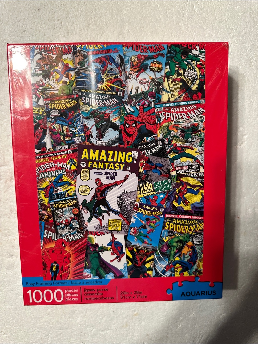 Aquarius 1000-piece puzzle “The Amazing Spider-Man”